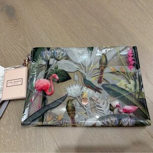 Ted Baker Tropical Print Cosmetic Bag